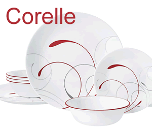 Corelle Splendor dinnerware made in Corning, NY