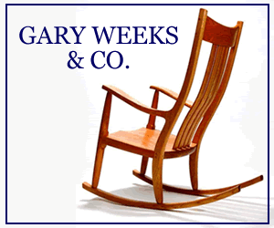Handcrafted Rocking Chair by Gary Weeks and Co., Made in Texas