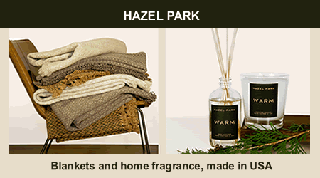 American-made Bedding and Home Fragrance