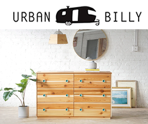 Handcrafted wooden chest of drawers by Urban Billy
